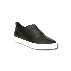 Vince Galiab Loafer Black Leather Sneaker Slip On Elastic Platform 37 7 …